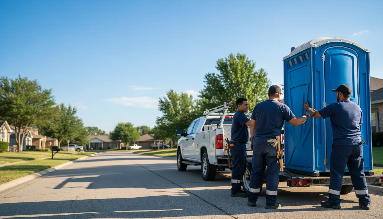 Portable Toilet Rental in Camden, AL near me